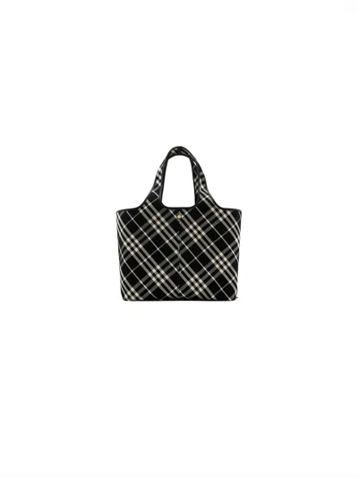 Burberry Men Medium Check Tote Bag