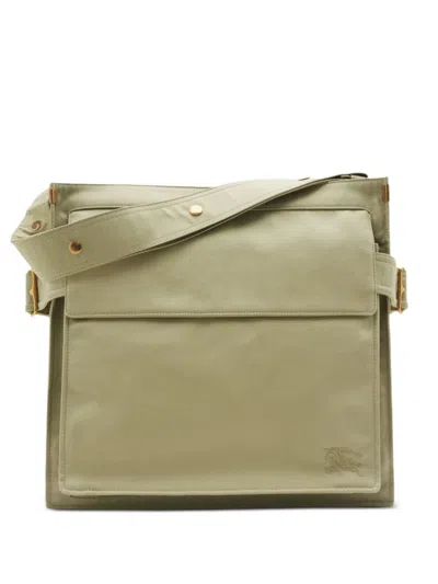 Burberry Men Medium Trench Tote In Hunter