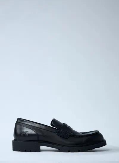 Burberry Men Mf Rougue Loafers In Black