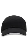 Burberry Equestrian Knight-motif Baseball Cap In Black,sand
