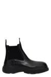 Burberry Chelsea Creeper Ankle Boots In Black