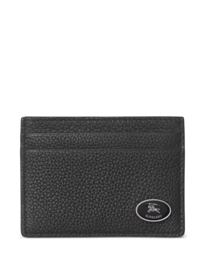 Burberry Men's Mini Sandon Cards Holder - Cotswolds Collection In Black