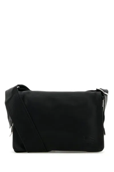 Burberry Men ml Trench Crossbody Tla In Black