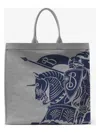 Burberry Canvas Tote Bag In Knight
