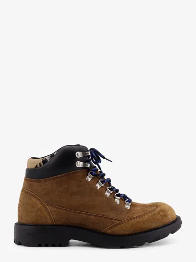 BURBERRY BURBERRY MEN MOOR HIGH LEATHER ANKLE BOOTS
