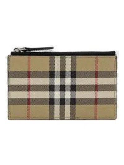 Burberry Men's Ms Alwyn Df Wallet In Arch Beige