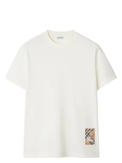 Burberry Men's Mw-for T-shirt In Chalk