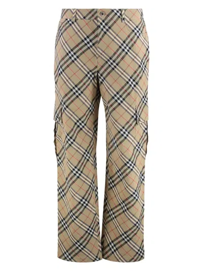 BURBERRY MEN'S MW-PAN TROUSERS