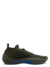 Burberry Check Knit Neptune Sneakers In C1463