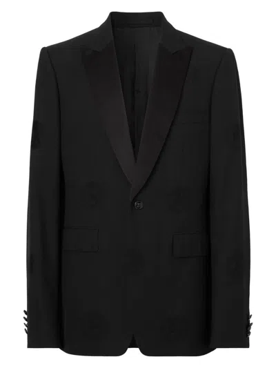 BURBERRY MEN'S OAK LEAF CREST TUXEDO JACKET