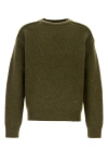 Burberry Wool And Cashmere Blend Sweater In Green