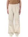 Burberry Men's Oversized Cargo Trousers In Tan