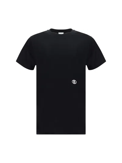 Burberry Parker T-shirt In Black