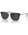 Burberry Men's Peter Sunglasses, Be439551-x 51 In Black