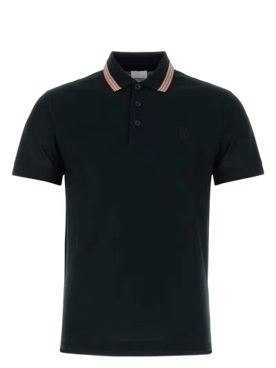 BURBERRY MEN'S PIQUET POLO SHIRT