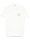 Burberry Organic White Button Up T Shirt In Multicolor
