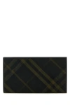 Burberry Multicolor Printed E-canvas Wallet In Multicolor