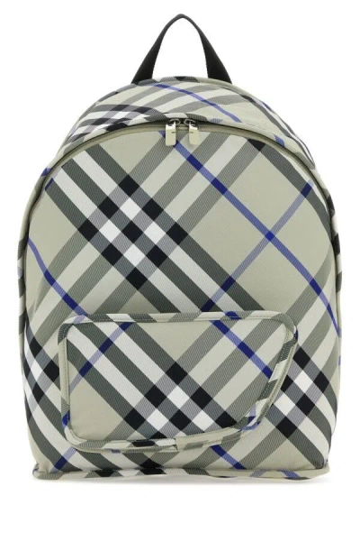 BURBERRY BURBERRY MEN PRINTED NYLON SHIELD BACKPACK