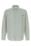 Burberry Shirt Striped Pattern Collar Button-down In Multicolor