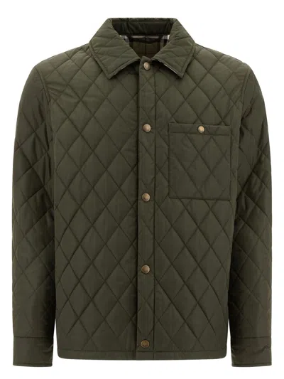 BURBERRY MEN'S QUILTED JACKET