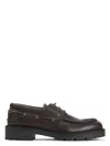 Burberry Raft Leather Loafers In Nude & Neutrals