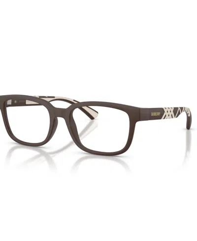 Burberry Men's Rectangle Eyeglasses, Be2451u In Brown