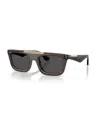 Burberry 54mm Rectangular Sunglasses In Gray