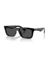 Burberry Injected Be4475u Rectangular Sunglasses In Black