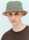 Burberry Reversible Bucket Hat In Green