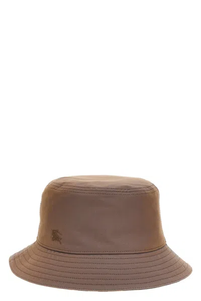 Burberry Men Reversible Bucket Hat In Multicolor