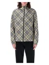 Burberry Reversible Check Snowdon Puffer Jacket In Lichen Ip Check