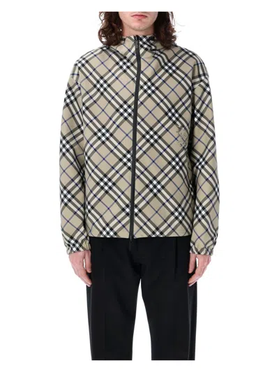 BURBERRY MEN'S REVERSIBLE CHECK JACKET