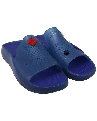 Pre-owned Burberry Men's Rubber Stingray Charm-embellished Slide Sandal (authentic Pre-  Loved)