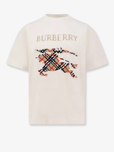 BURBERRY BURBERRY MEN RYAN COTTON T-SHIRT