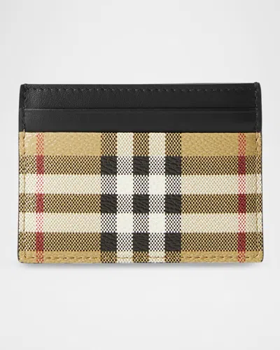 Burberry Check Card Holder