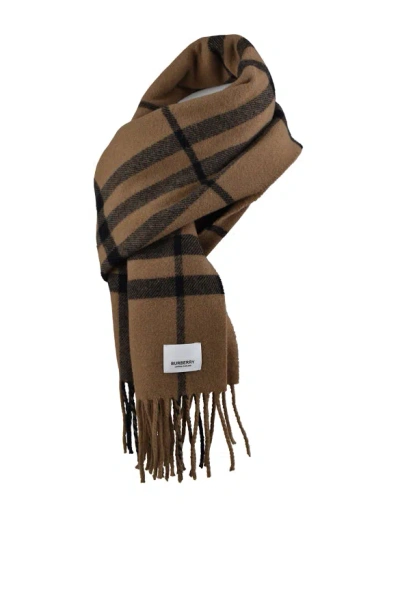 Burberry Men Scarf In Brown