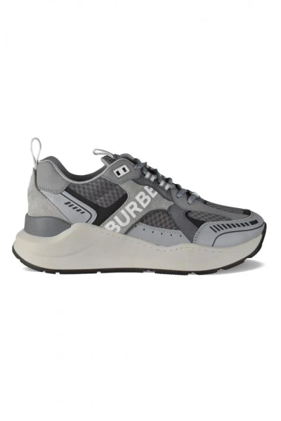 Burberry Men Sean Sneakers In Gray