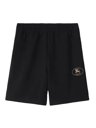 BURBERRY BURBERRY MEN SHAUN SHORTS BLACK