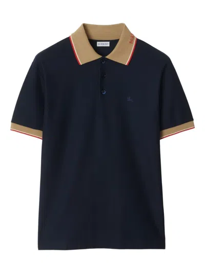 BURBERRY BURBERRY MEN SHORT SLEEVES POLO WITH LOGO
