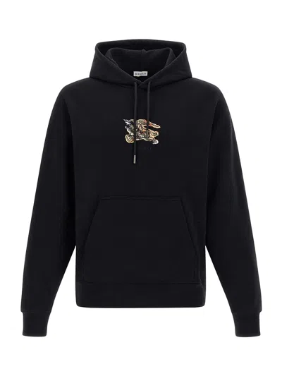 BURBERRY BURBERRY MEN 'SIMON' HOODIE BLACK