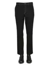 Burberry Tailored Slim Trousers In Black