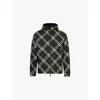 Burberry Anorak Check-pattern Zipped Hooded Jacket In Snug Ip Check