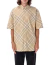 Burberry Shirts In Flax Ip Check