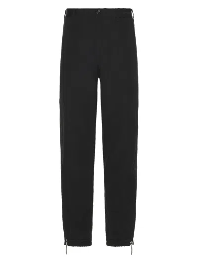 Burberry Zip-details Trousers In Black