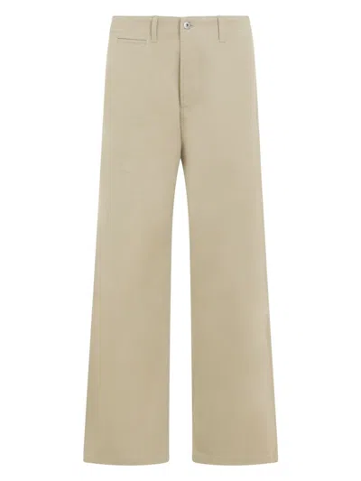 Burberry Men's Straight Leg Pants In Beige