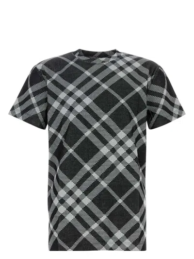 BURBERRY MEN'S STRETCH COTTON BLEND T-SHIRT