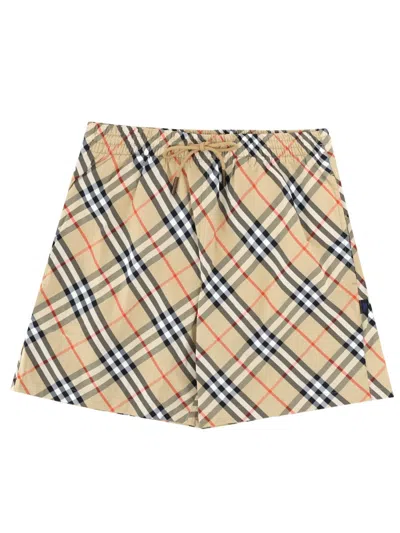 Burberry Men's Stylish Swimwear In Neutral
