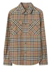 Burberry Relaxed Check-patch Sweatshirt In Multi