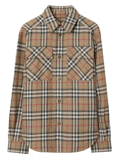 Burberry Men's Su25-mw-sip Shirt