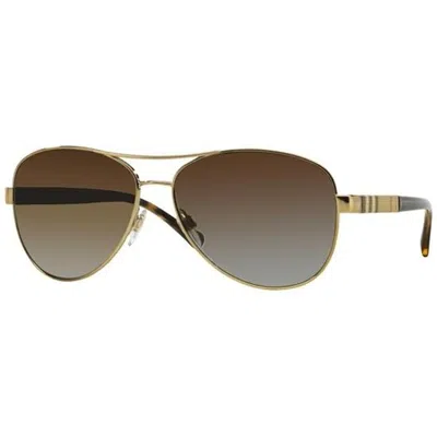 Burberry Men's Sunglasses  Be 3080 Gbby2 In Green